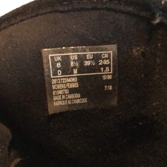 Clarks Ladies Smart Ankle Black Suede Boots "Marana Amber" - Picture 12 of 12